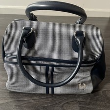 Fred Perry Navy Blue dogtooth