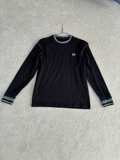 Men’s Fred Perry Black Long