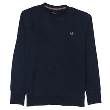 Fred Perry Men's Blue XL Crew