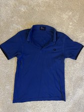 Fred Perry Men's Blue Polo