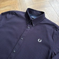 FRED PERRY Long Sleeve Check