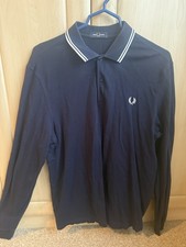 Fred Perry Navy Long Sleeved