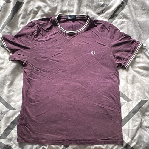 Fred perry purple crew - fred,