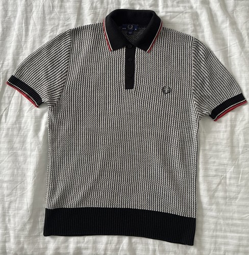 Mens fred perry knitted shirt - fred,