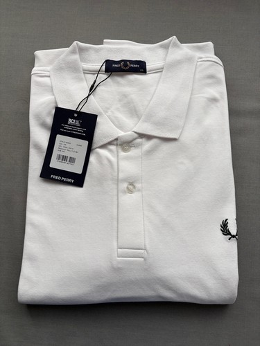 Fred perry white polo - fred,