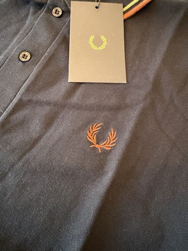 Fred perry men navy polo - fred, men's