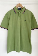 Fred Perry Green Short Sleeve