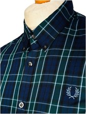 Fred Perry Tartan Shirt Size M